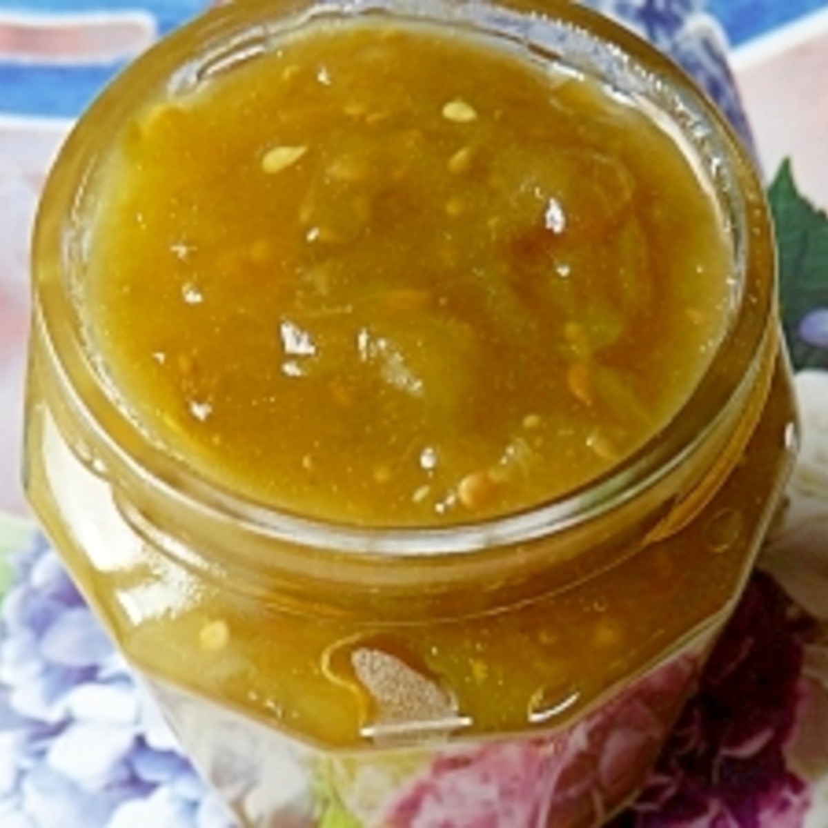 青いトマトのジャム レシピ 作り方 By 夏はぜ 楽天レシピ